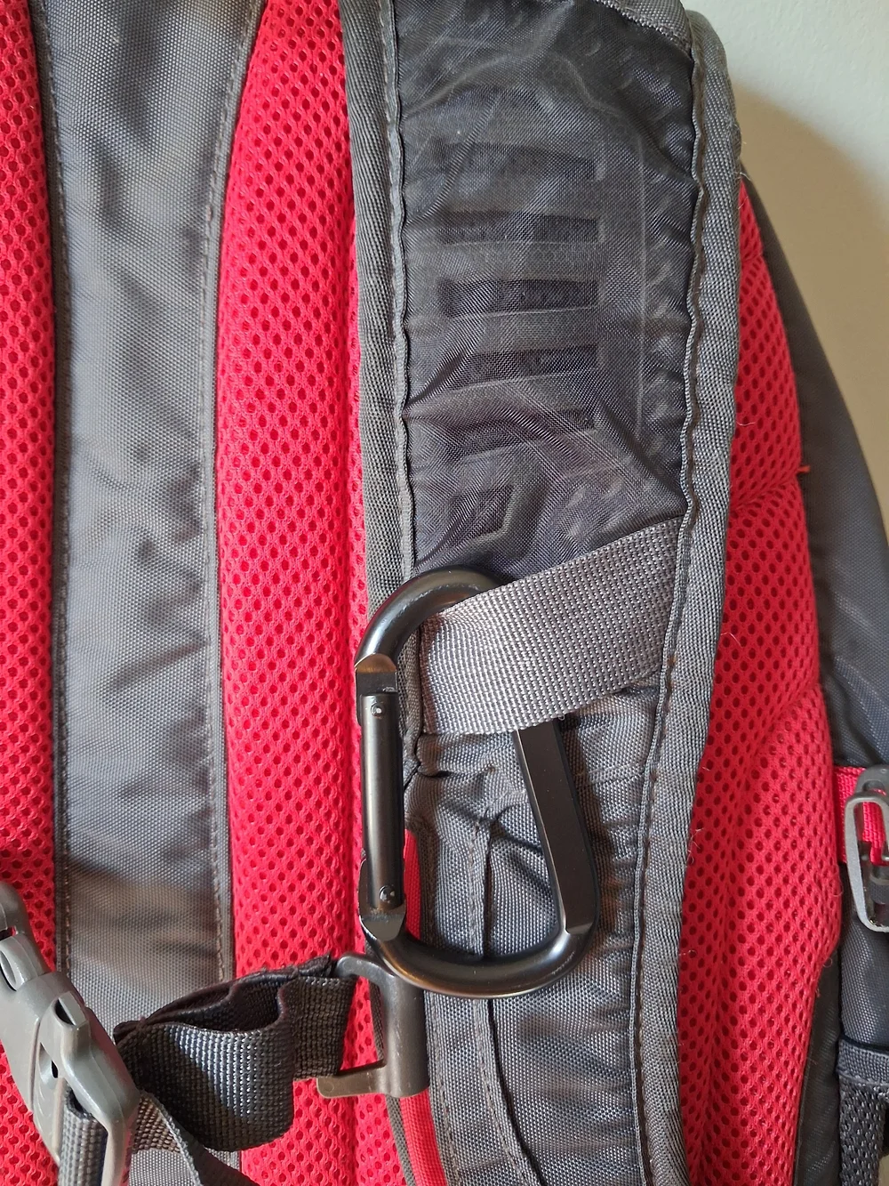The North Face Red & Gray Recon Backpack Gorpcore